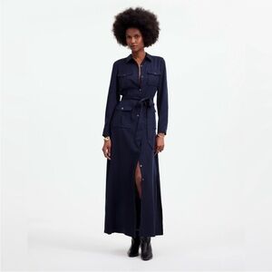 Madewell Utility Maxi Shirtdress